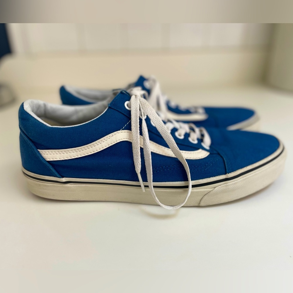 Vans Old Skool Royal Blue Canvas Sneakers Men’s Size 11